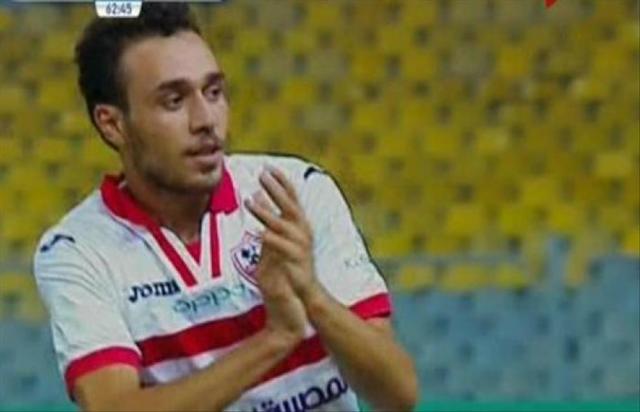 محمد عنتر بقميص الزمالك