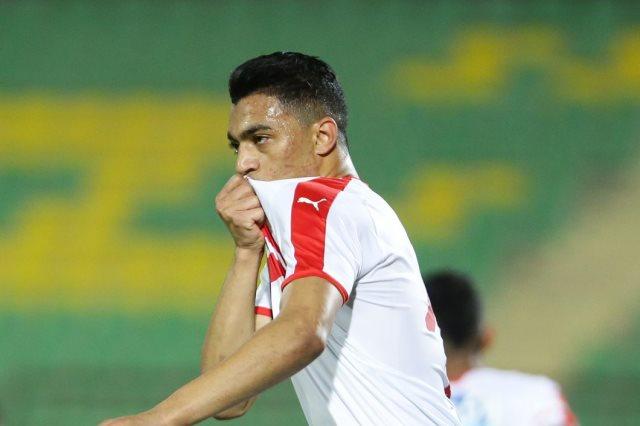 مصطفى محمد لاعب الزمالك