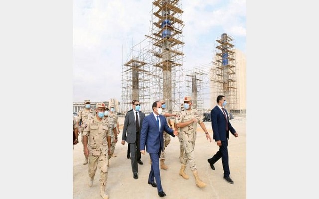 الرئيس السيسي يتابع تنفيذ المشروعات القومية 