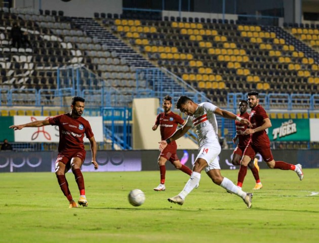 مباراة الزمالك والمقاصة 