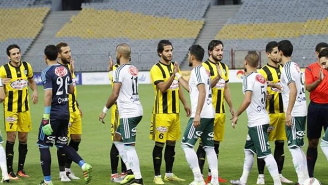 مباراة المصري والمقاولون العرب