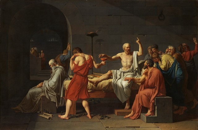 مشهد موت سقراط