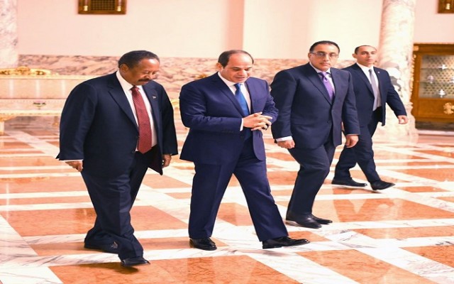 السيسي وحمدوك