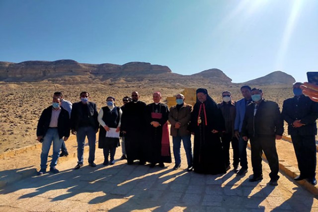 سفير الفاتيكان في زيارة لمحافظة المنيا