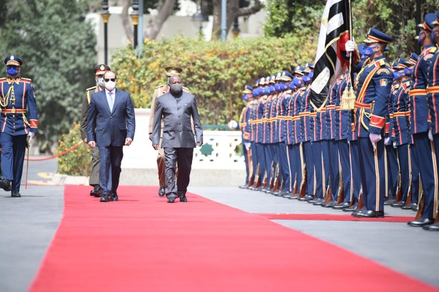 الرئيس السيسي ونظيره البوروندي