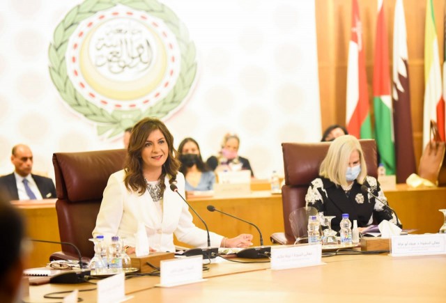 جانب من  اجتماع المجلس العربي للمسؤولية المجتمعية 