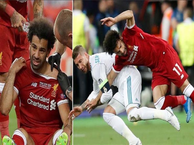 محمد صلاح وسيرجيو راموس