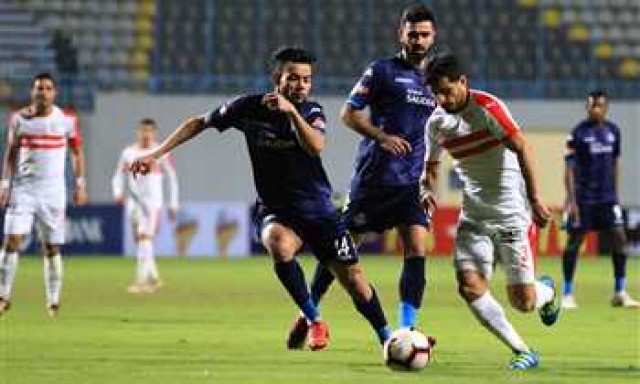 مباراة الزمالك وبيراميدز 