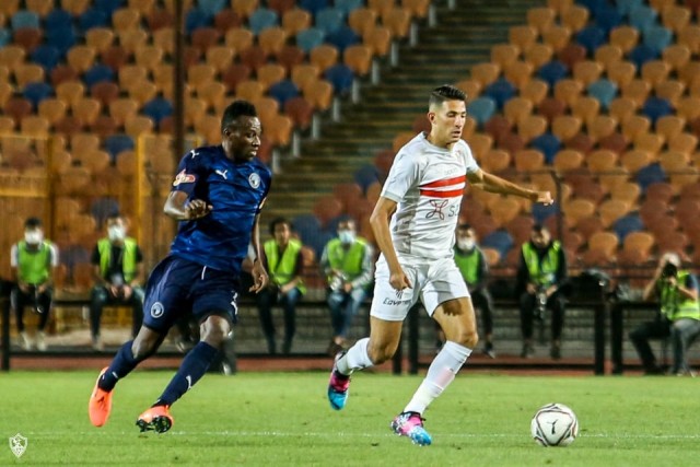 مباراة الزمالك وبيراميدز 