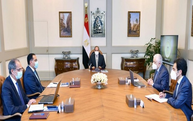 اجتماع الرئيس عبد الفتاح السيسي 