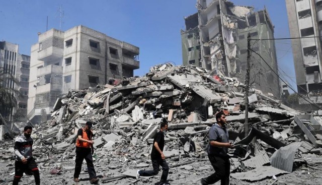 جهود مصرية كثيفة لإعادة إعمار غزة 
