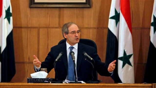 وزير الخارجية السوري فيصل المقداد