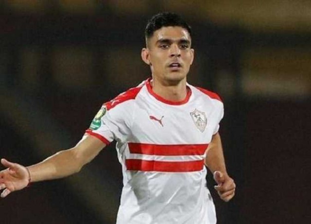 أشرف بن شرقي لاعب نادي الزمالك