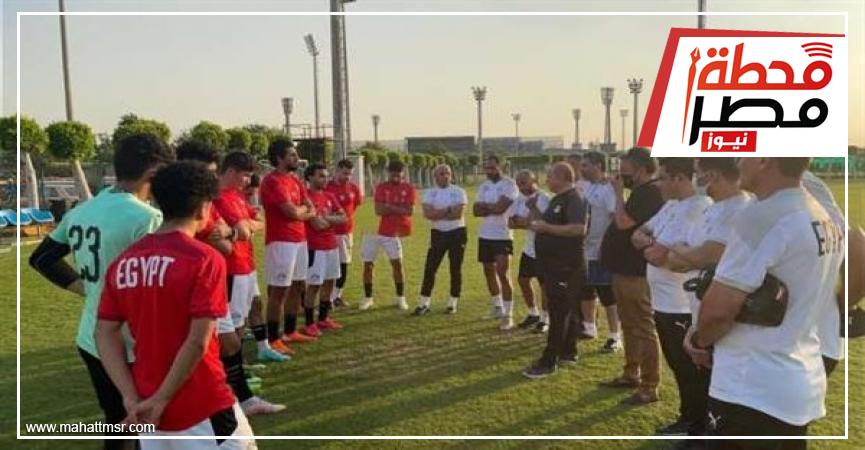 حجازي يشارك في مران المنتخب الأولمبي قبل الأولمبياد ...