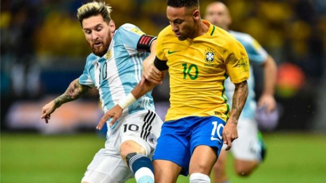 مباراة البرازيل والأرجنتين 