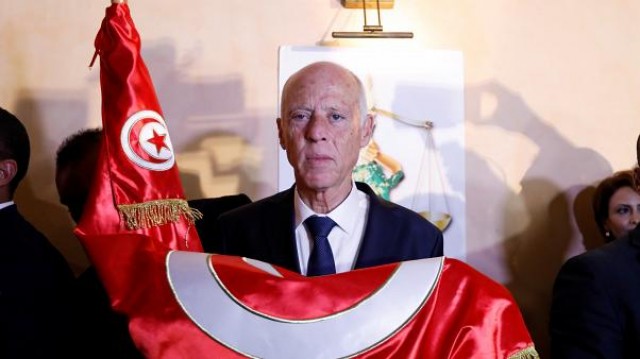 الرئيس التونسي قيس السعيد