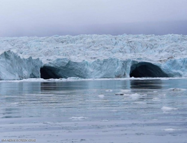 جرينلاند وذوبان جليدي خطر