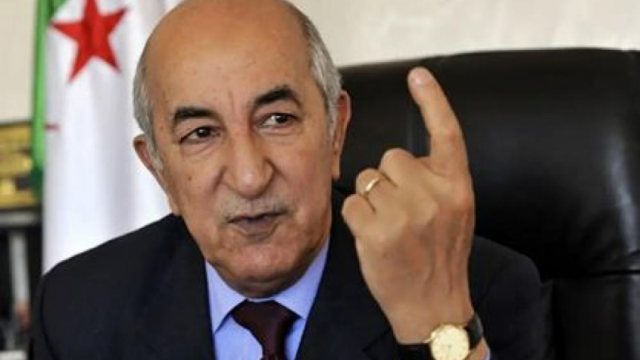 عبد المجيد تبون رئيس الجزائر 