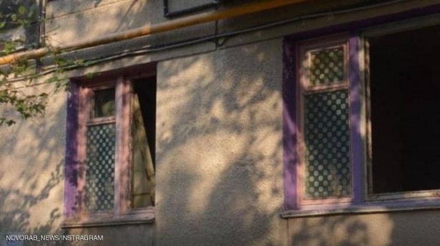 صورة للمنزل الروسي عقب انفجاره