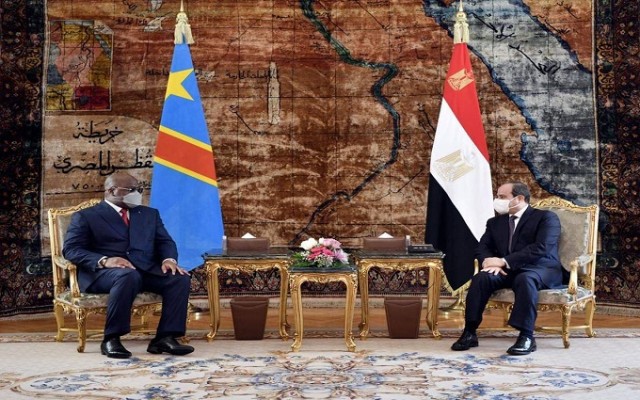 الرئيس السيسي ورئيس الكونغو الديمقراطية 