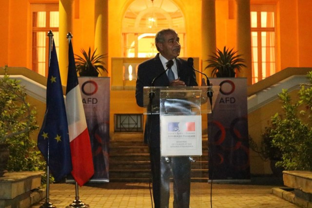 وزير التموين في السفارة الفرنسية بمصر