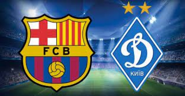 بث مباشر لمباراة برشلونة ضد دينامو كييف 