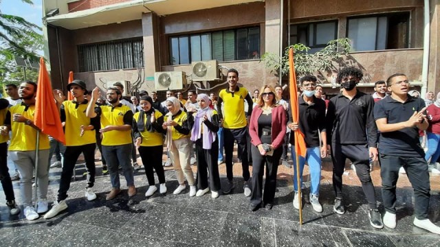 افتتاح مهرجان الأسر الطلابية بآداب عين شمس