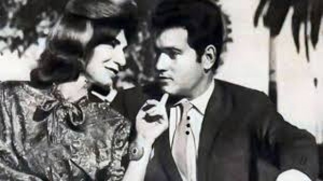 الفنانة فايزة أحمد ومحمد سلطان-أرشيفية 