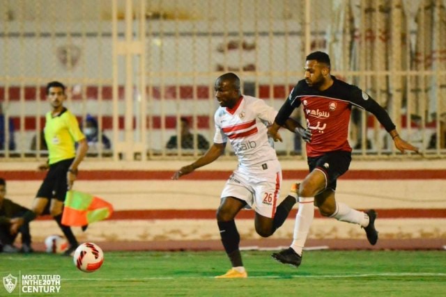 الزمالك والرائد السعودي 