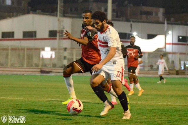 الزمالك والرائد السعودي 