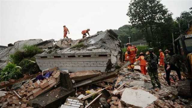 مصرع 4 أشخاص وإصابة 42 آخرين جراء زلزال في الصين