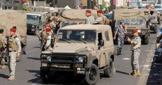 الجيش اللبناني: القبض على 5 متورطين بقتل وإصابة 6 عسكريين