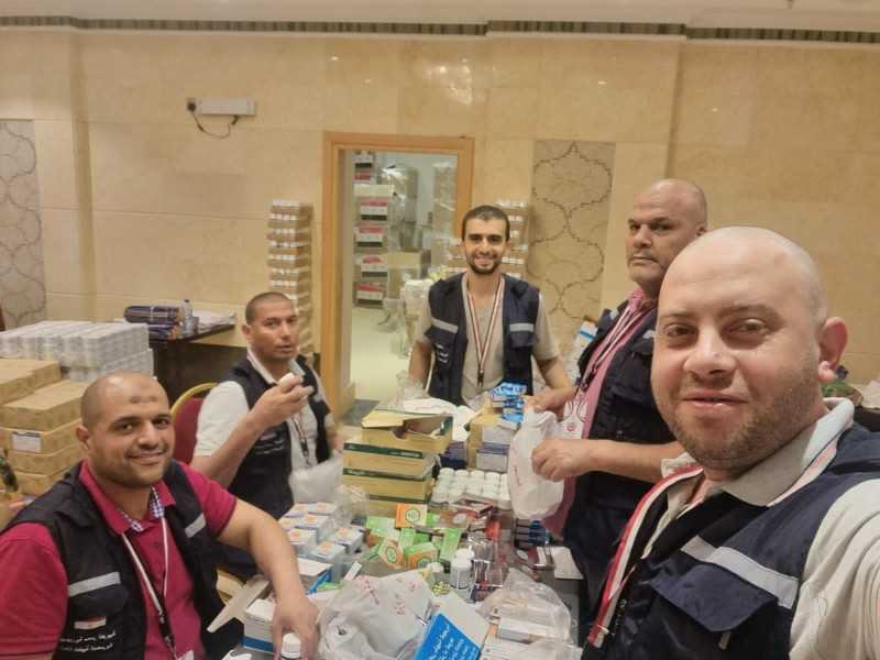 الصحة: عيادات بعثة الحج الطبية قدمت 25 ألفا و229 كشفا طبيا للحجاج المصريين في مكة والمدينة