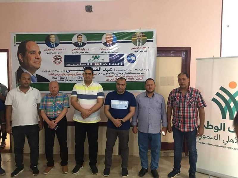 اتمام القافلة الطبية الخامسة عشر لعلاج امراض الكبد بقرية بتفتيش السرو بدمياط