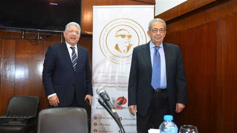 عمرو موسى: نفتقر إلى تبادل وجهات النظر فيما يتعلق بمستقبل مصر