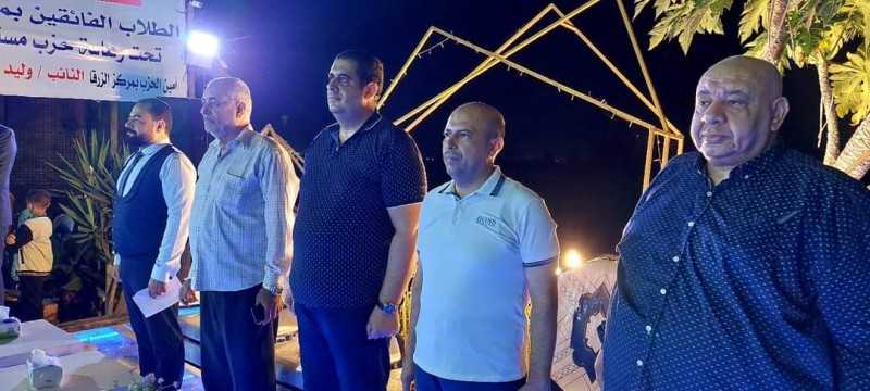 فرحة عارمة من  الطلبة الاوائل واسرهم بتكريم حزب مستقبل وطن بحضور كيوان  والحصي والتمامي وابوحجازي وقيادات التربية والتعليم  بالزرقا