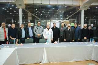 النائب وليد التمامي في ضيافةالعالم الجليل الدكتور جمال شيحة بجمعية ”مرضى الكبد” بشربين: ”سلسال عطاء مستمر لخدمة أهالي دمياط”