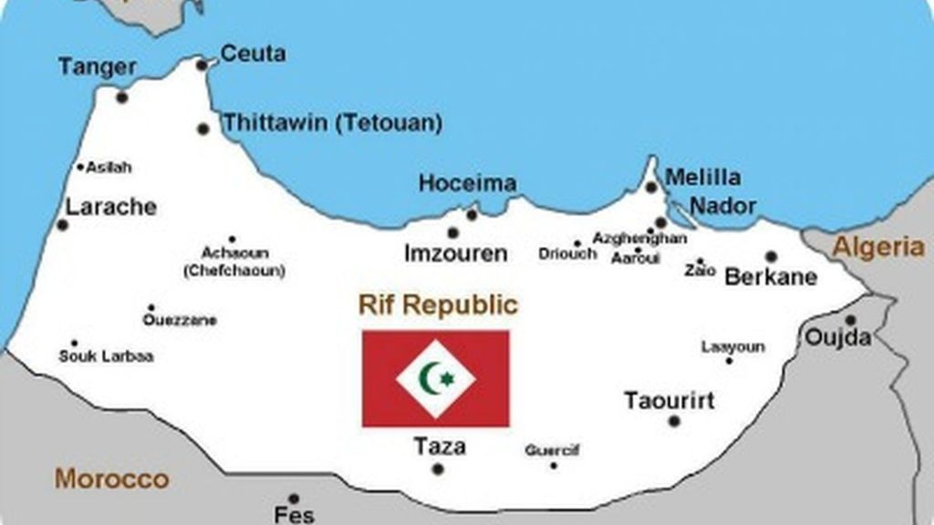 خريطو جمهورية الريف